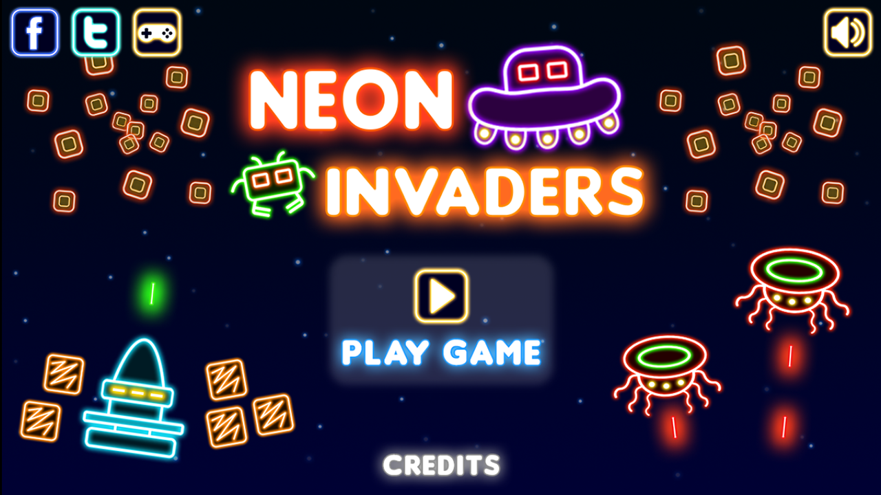 Neon Invaders
