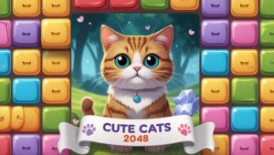 Cute Cats 2048