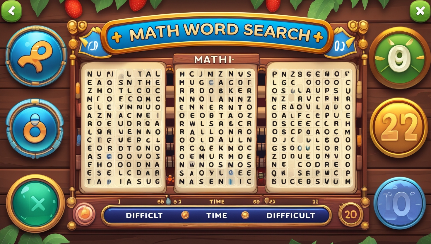 Math Word Search